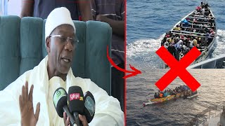 URGENT  Serigne Saliou Ndigueull Thioune fustige lémigration clandestine et lance un message [upl. by Eeryk583]