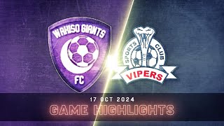 EXTENDED HIGHLIGHTS  Wakiso Giants FC 02 Vipers SC  StarTimes UPL MD5 2425 [upl. by Lsiel]