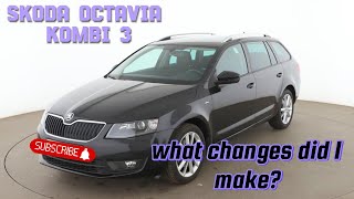 Skoda Octavia 3 cars eibach bilstein [upl. by Kahlil231]