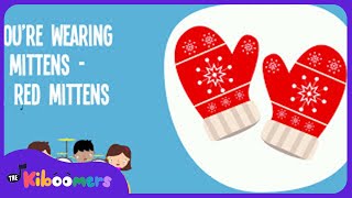 Mittens Colors Lyric Video  The Kiboomers Preschool Songs amp Nursery Rhymes for Winter [upl. by Eiramave]