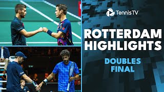 KoolhofMektic vs HaaseVan De Zandschulp For The Title  Rotterdam 2024 Doubles Final Highlights [upl. by Reece349]