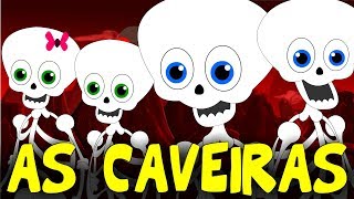 As caveiras  Tumbalacatumba  Dança das caveiras  Musica infantil [upl. by Aisatal]