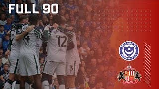 Full 90  Portsmouth FC v Sunderland AFC [upl. by Eerihs]