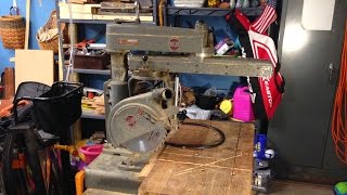 Delta Radial Arm saw [upl. by Cila884]