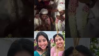 Sai Pallavi Sister Pooja Kannan Wedding terapaisithralu saipallavi poojakannan marriage amaran [upl. by Marlin15]