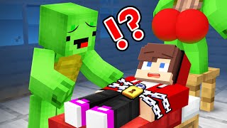 JJ are TRAPPED by Mikeys Girl and Mikey in Minecraft  Maizen [upl. by Aneloj554]