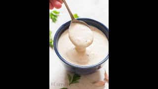 Creamy Roasted Garlic Parmesan Sauce [upl. by Okeim]