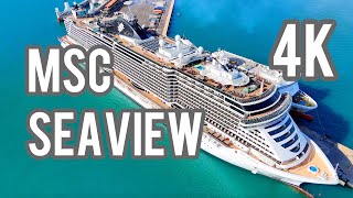 MSC SEAVIEW Cruise Ship Tour 4K [upl. by Phiona]