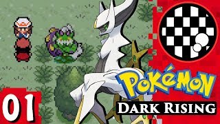 Pokemon Dark Rising Kaizo  PART 1 [upl. by Nogaem304]