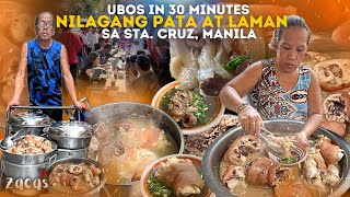 Ang BILIS maubos Sobrang lambot ng PATA at LAMAN ni Tatay Bonjing  The BEST in MANILA [upl. by Driscoll]