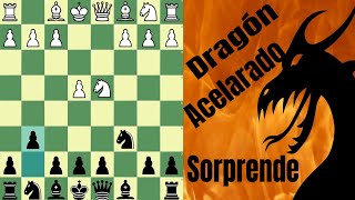 Defensa Siciliana Dragón Acelerado VS Ataque Yugoslavo Ajedrez Mejores Defensas con Negras [upl. by Tannenbaum673]