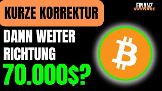 Kurze Korrektur vor dem finalen Ausbruch über 70000 [upl. by Kayne]