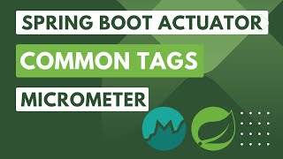 6 Spring Boot ActuatorMicrometer Assign Tags to Identify the Services Metrics [upl. by Tankoos440]