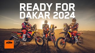 Red Bull KTM Factory Racing  Dakar Rally Team 2024  KTM [upl. by Leirej]