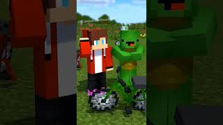 Who is stronger🚲  MAIZEN Minecraft Animation shots video youtube [upl. by Imled922]