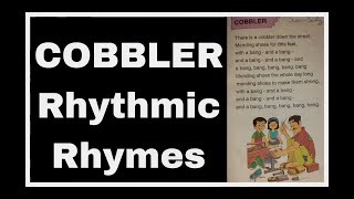 COBBLER  LKG RHYME  UKG RHYME  PEOPLE WHO HELP US  DAV RHYMES COBBLER lkgrhymes rhymes [upl. by Moina82]