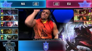 NA vs EU  Show Match ft Tyler1 Yassuo  Day 1 2019 LoL All Star Event [upl. by Chun]