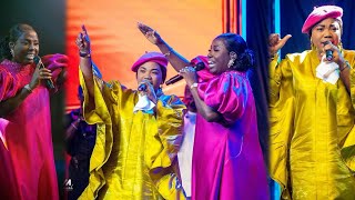 Diana Hamilton and Mercy Chinwo The Doing of the Lord Performance at Women in worship Mind blowing [upl. by Drofla]