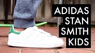 ADIDAS Stan Smith CF C Kids  OnFeet [upl. by Betthezel]