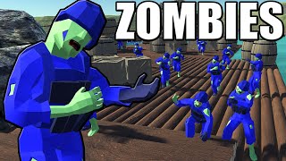 New ZOMBIE INFECTION in Ravnfield Battle Simulator [upl. by Dalury]