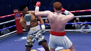 Undisputed PS5  Daniel Jacobs vs Canelo Alvarez REMATCH [upl. by Yesnel]