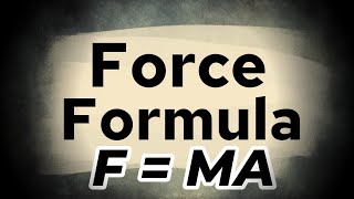 How to Proof Force Formula  Equation of Force Newtons law video [upl. by Sivartal568]