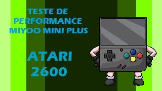 Teste de Performance Miyoo Mini  Atari 2600 [upl. by Orelia]