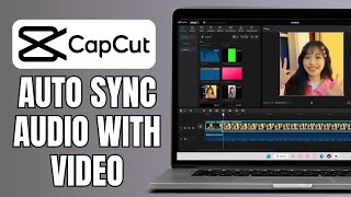 How To Auto Sync Audio With Video In Capcut PC  Sync Audio With Video Autimatically Capcut PC [upl. by Enomahs]