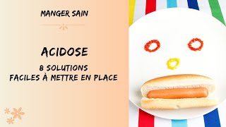 8 solutions contre lacidose et contrôler son pH urinaire [upl. by Oiceladni]