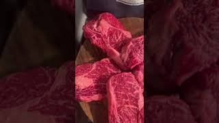 Best Angus Ribeye Steak 🥩🔥 shorts steak meat [upl. by Resarf523]