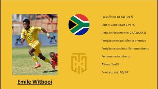 Emile Witbooi  2008 Cape Town City  South Africa footage vs Lesotho U17 [upl. by Sheba]