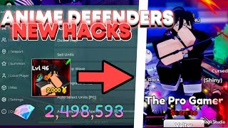 NEW Roblox Anime Defenders 🗿RAIDS Script Hack FASTEST Auto Farm  Infinite Rerolls  PASTEBIN [upl. by Esiocnarf755]