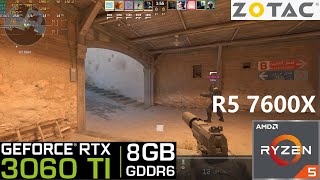 CS2 Competetive Dust 2  R5 7600X RTX 3060Tİ  Full Gameplay MAX Settings [upl. by Naasah]