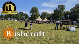 Wild camping at the Bushcraft show 2024 UK bushcraft and survival [upl. by Anires]