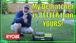 RYOBI DethatcherScarifier  You have QUESTIONS I have Answers  202130 [upl. by Shipp]