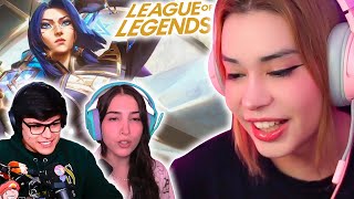 CRYSTAL MOLLY JUEGA LEAGUE OF LEGENDS CON ALDO NEZUMI Y AMIGOS [upl. by Yuzik]