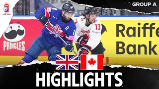 Highlights  Great Britain vs Canada  2024 MensWorlds [upl. by Elbart]