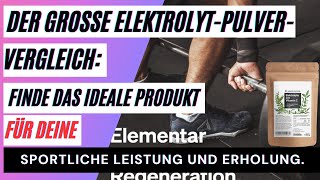 Der große ElektrolytPulverVergleich Das ideale Produkt für deine sportliche Leistung und Erholung [upl. by Anailuj396]