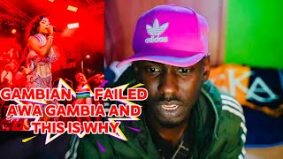 Gambian Failed Awa Gambia At Her Album Concert And THIS IS WHY [upl. by Hephzipah840]