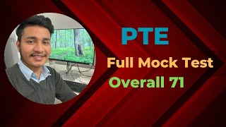 PTE Full Mock Test Practice Overall 71 [upl. by Belldame]