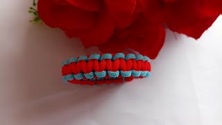 how to make simple paracord bracelet outstanding friendship bracelet design thewristbandartist [upl. by Kenney419]