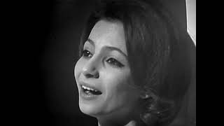 1963 Switzerland Esther Ofarim  Ten vas pas Place 2 at Eurovision Song Contest with SUBTITLES [upl. by Ttam294]