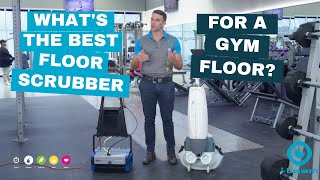 Whats The Best Floor Scrubber For a Gym Floor [upl. by Orvas]