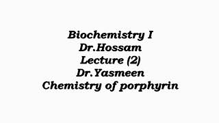 Chemistry of porphyrins [upl. by Ecirtal601]