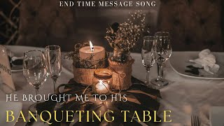 HE BROUGHT ME TO HIS BANQUETING TABLE SONG By litle joshua [upl. by Inalem]