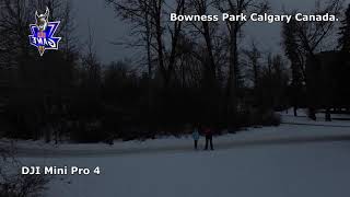 Bowness Park Flying DJI Mini Pro 4 Calgary Alberta Canada [upl. by Alik259]