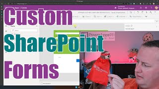 SharePoint Custom Forms with PowerApps [upl. by Nnovahs]