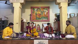 Maha Sivarathri MahotsavamCarnatic vocal by Amrutha Murali 14022023 [upl. by Anikahs534]