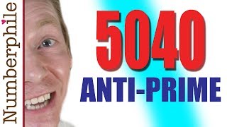 5040 and other AntiPrime Numbers  Numberphile [upl. by Eelyme]