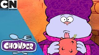 Chowder  Making a Froggy Apple Crumple Thumpkin  Cartoon Network [upl. by Henleigh409]